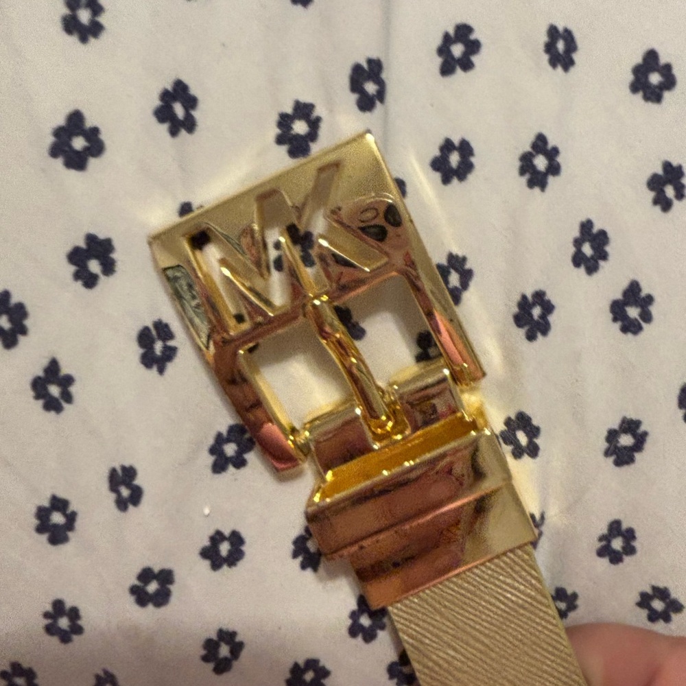 Michael Kors Gold Women's Belt - Picture 6 of 6